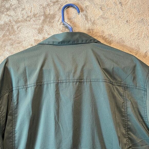 Kuhl Stealth Snap Short Sleeve Button Up Shirt Tidal Wave Blue Mens Size XL New - Picture 6 of 7